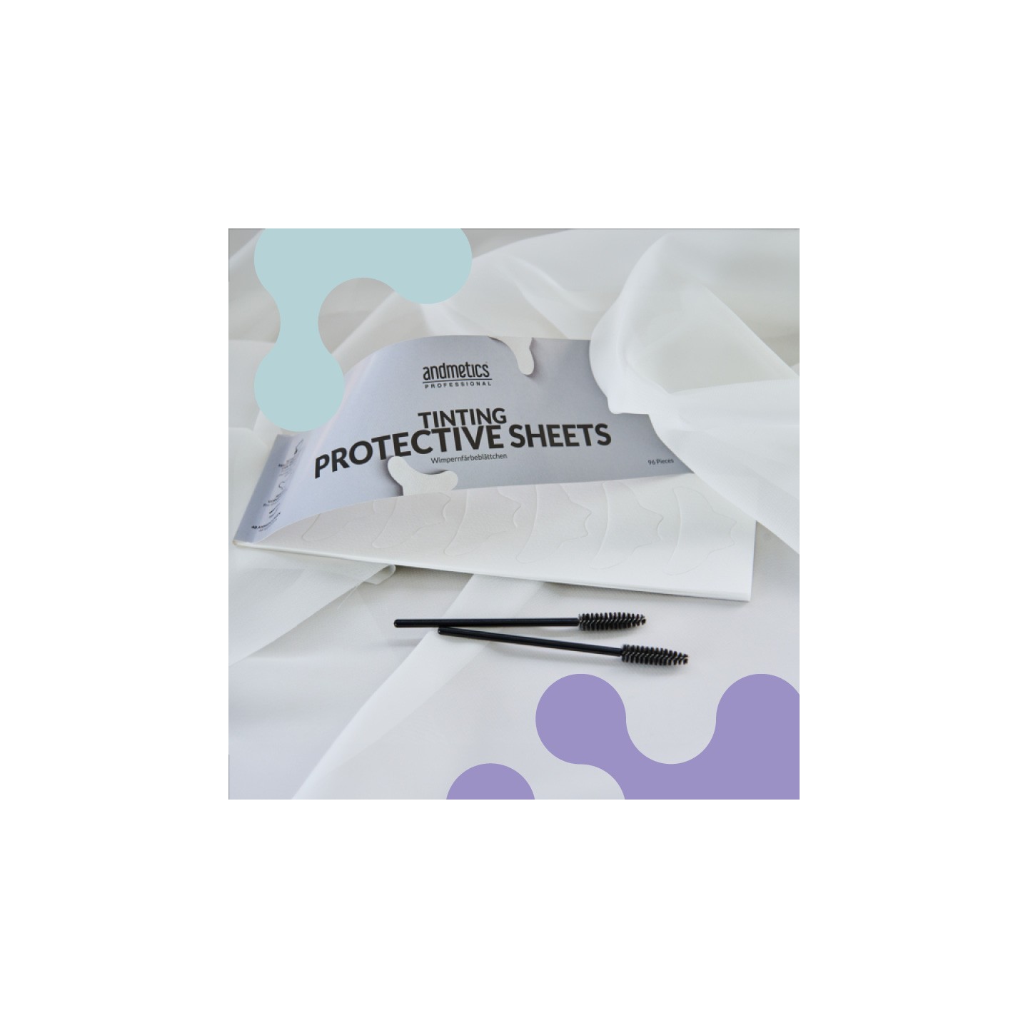 Wimpernfärbeblättchen