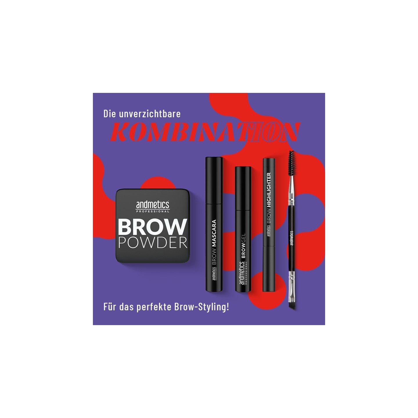 Augenbrauen Mascara dunkelbraun