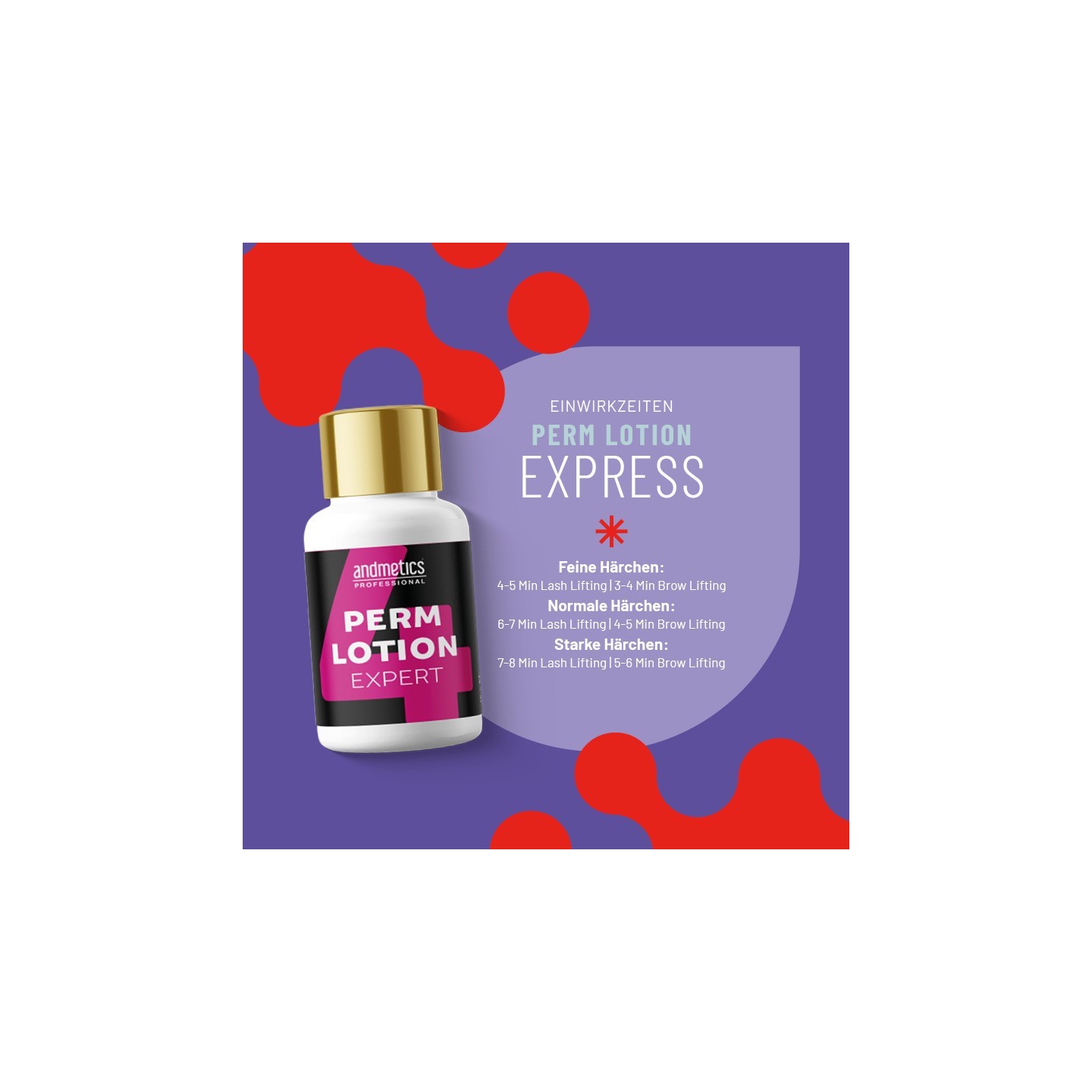 andmetics pro lifting lotions express