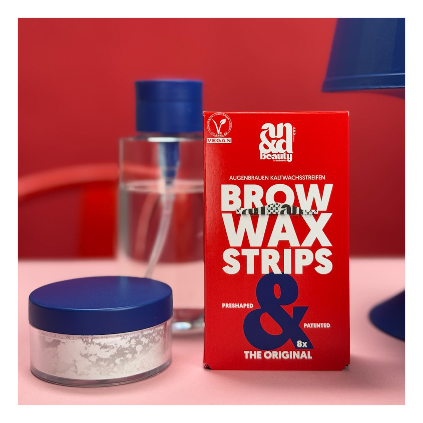 Augenbrauen Wachsstreifen